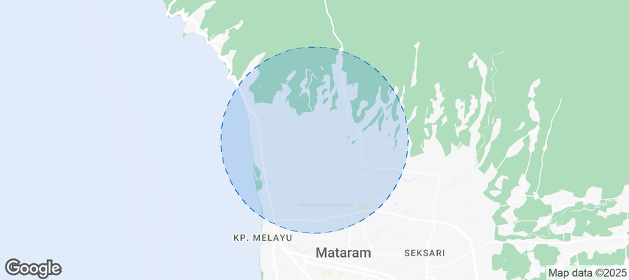 Kecamatan Batu Layar Airbnb map